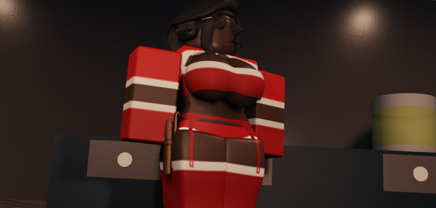 1girls 3d cometrr34 dark-skinned_female roblox roblox_avatar robloxian self_upload tagme