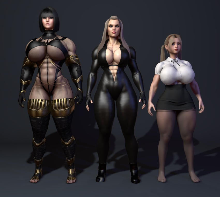 3d 3girls athletic athletic_female big_breasts bottom_heavy breasts busty cleavage curvaceous curvy curvy_figure daughter digital_media_(artwork) eyebrows eyelashes eyes female female_focus female_only fit fit_female grandmother grandmother_and_granddaughter grandparent_and_grandchild hair hannah_reese hips hourglass_figure huge_breasts human large_breasts legs light-skinned_female light_skin lips long_hair mature mature_female melissa_(sevenarts) melissa_doyle milf mother mother_and_daughter original original_character original_characters rachel_reese sevenarts thesevenartsx thick thick_legs thick_thighs thighs toned toned_female top_heavy upper_body voluptuous waist wide_hips