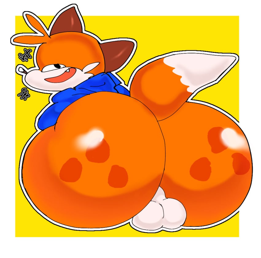 1boy ass balls big_ass big_butt bubble_ass bubble_butt femboy furry male_only mriii4327 soups_(superiorfox) superiorfox tagme