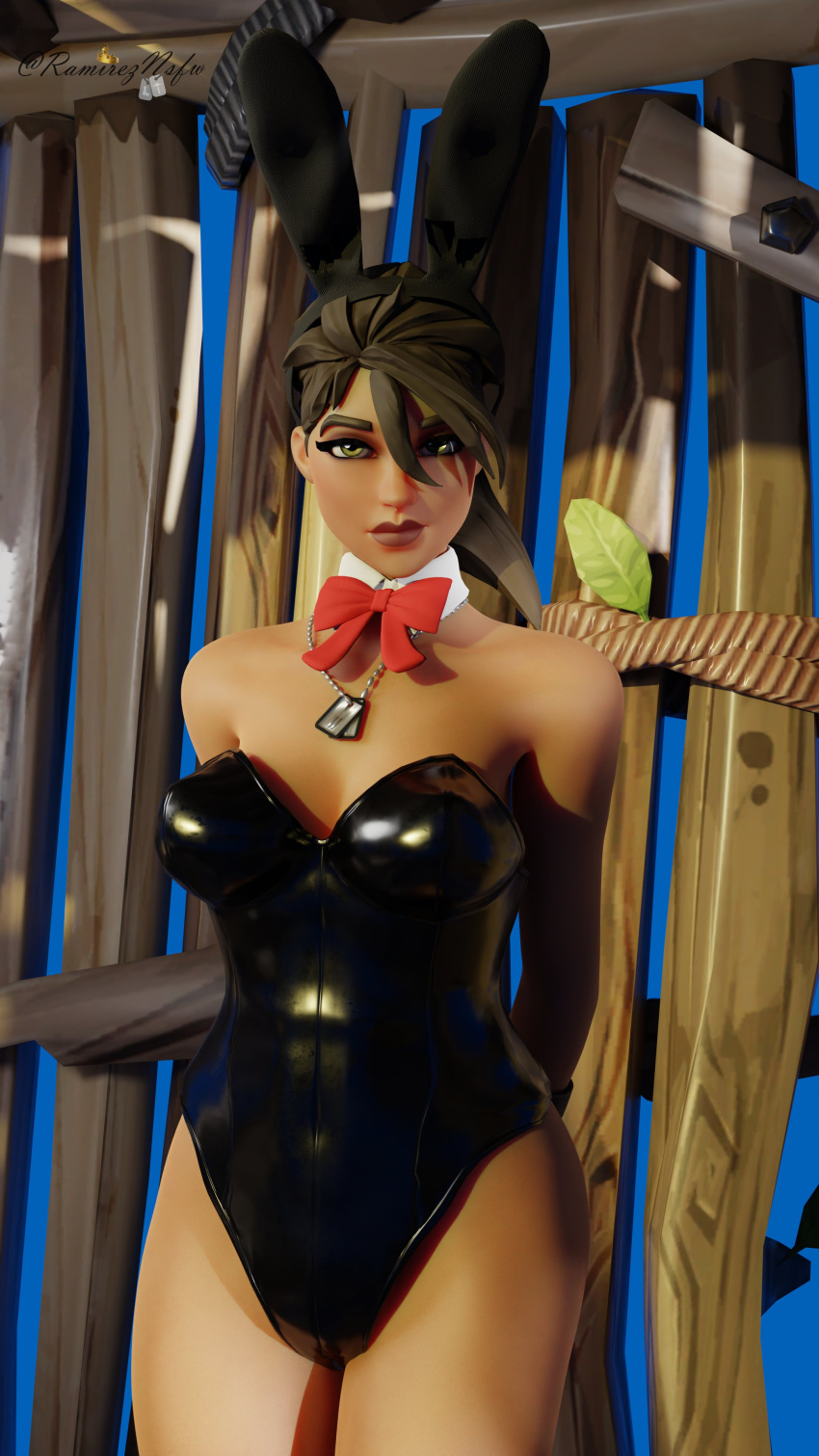 bunnysuit easter fortnite ramirez_(fortnite) ramireznsfw