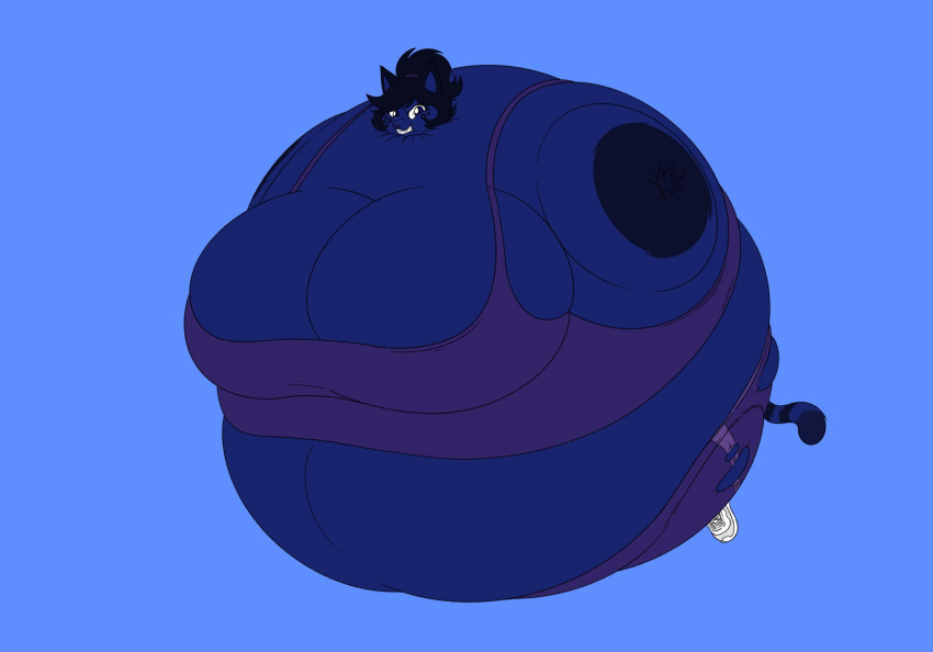 big_breasts blueberry_inflation breasts female frisk_lk furry spherical_inflation sunken_head sunken_limbs tagme