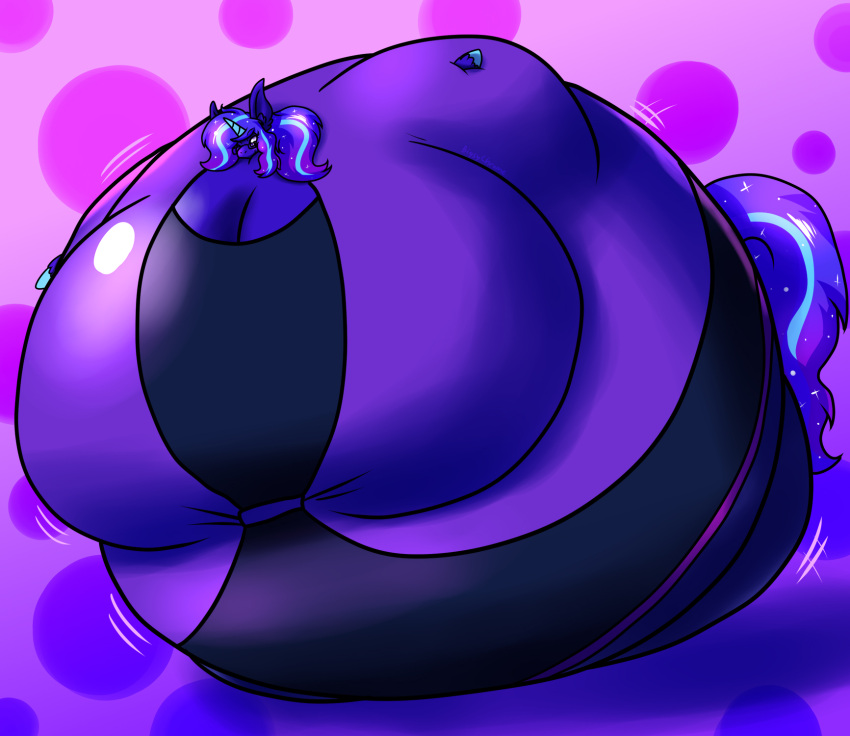 big_breasts bigsychrome blueberry_inflation breasts female inflation spherical_inflation sunken_head sunken_limbs