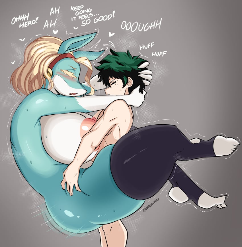 1boy 1boy1girl 1girls 2023 absurd_res accessory anthro areola artist_name big_breasts big_thighs bigger_female black_hair black_legwear blonde_hair blue_body blush blush_lines boku_no_hero_academia breasts breasts_bigger_than_head canid canine carrying carrying_partner carrying_position closed_eyes clothing completely_nude_male darboo darbooart dialogue duo embrace english_text eyebrows eyelashes female female_penetrated fox fox_ears fox_girl freckles gigantic_breasts grabbing_head green_hair grey_background hair hair_accessory hairband head_grab heart hearts_around_head height_difference hi_res holding_head huge_breasts huge_thighs human human_on_anthro hyper_breasts hyper_thighs interspecies ippan_josei izuku_midoriya large_breasts large_thighs larger_female leg_lock legs_crossed legs_hug legwear looking_pleasured male male/female male_penetrating male_penetrating_female mammal midoriya_izuku mostly_nude my_hero_academia naked_male nude nude_male open_mouth penetration penile_penetration penis_in_pussy pleasure_face sex shiny_skin short_hair side_view simple_background size_difference smaller_male smaller_penetrating stand_and_carry_position standing standing_sex stirrup_legwear taller_girl text thick_thighs thigh_highs thighhighs thighs two_tone_body two_tone_skin vaginal_penetration vaginal_sex