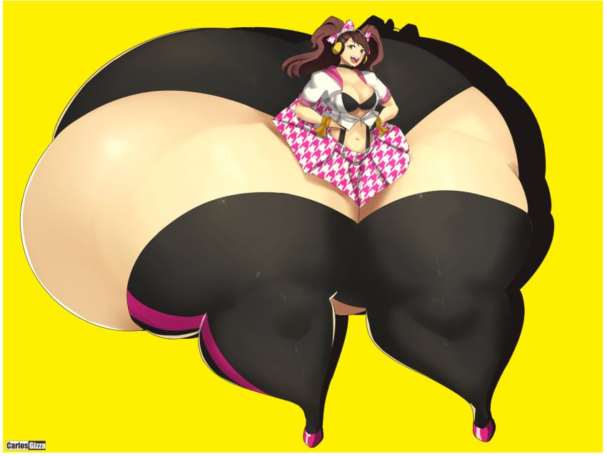 1girls ass_bigger_than_body ass_bigger_than_head ass_bigger_than_torso atlus carlosgizza colossal_ass giant_ass hyper hyper_ass hyper_hips hyper_thighs kujikawa_rise massive_ass meat_wall_(body_type) megami_tensei overweight persona persona_4 tagme thick_thighs thighs wide_hips