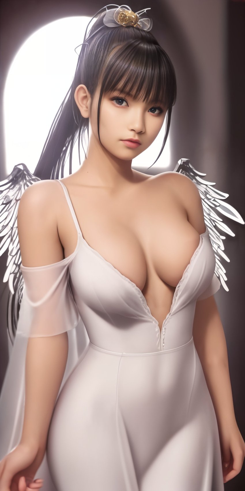 ai_generated angel angel_wings asian_female babymetal stable_diffusion su-metal suzuka_nakamoto