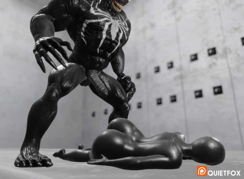 1boy 1girls 3d alien alien_boy alien_girl alien_humanoid anal anal_sex big_ass black-skinned_female black-skinned_male black_cat_(marvel) bodysuit corruption costume crouch crouching erection felicia_hardy female goo huge_ass huge_breasts huge_cock humanoid kronos_unveiled latex latex_bodysuit male marvel mask nipples possession quietfox98 rooftop self_upload she-venom silver_hair spider-man_(ps4) spider-man_(series) straight superheroine symbiote thick_thighs tight_clothing transformation transformation_sequence venom_(marvel) white_hair wide_hips