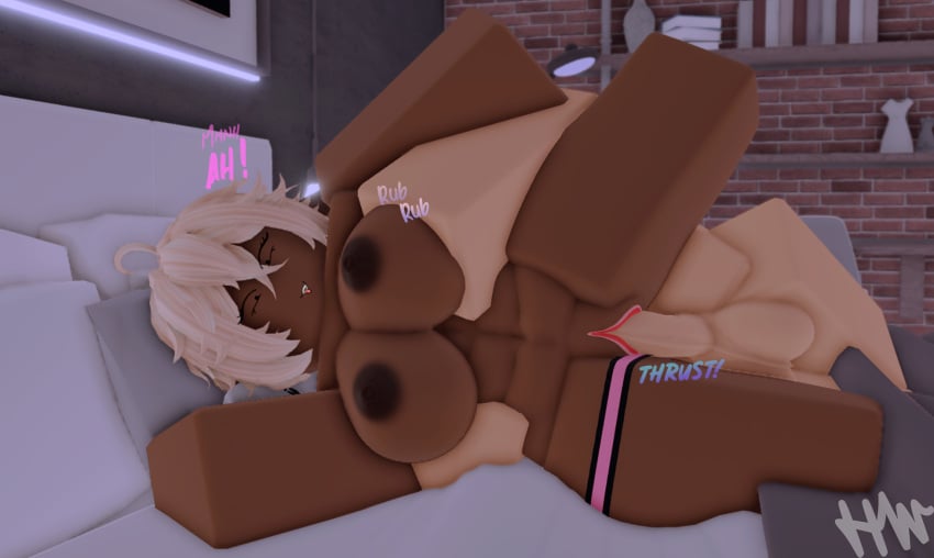 1boy1girl 3d big_breasts d dark-skinned_female hexiewexie muscular_female roblox robloxian sex tagme vaginal_sex white_skin