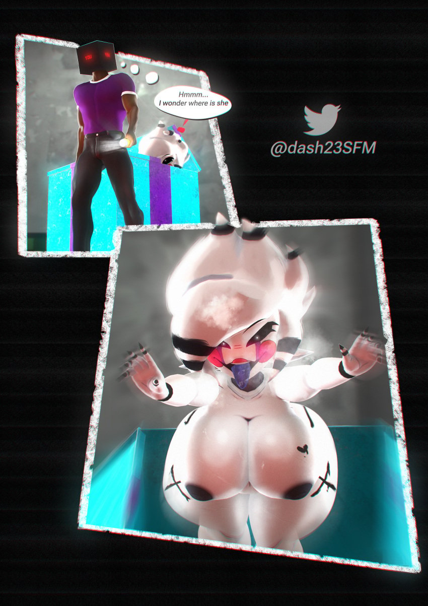 3d cally3d clazzey comic comic_page cryptiacurves dash23 fazclaire's_nightclub five_nights_at_freddy's five_nights_at_freddy's_2 fnaf fredina's_nightclub marie_(cally3d) marie_(cryptia) marionette_(fnaf) puppet_(cally3d) puppet_(fnaf) scottgames sfm source_filmmaker