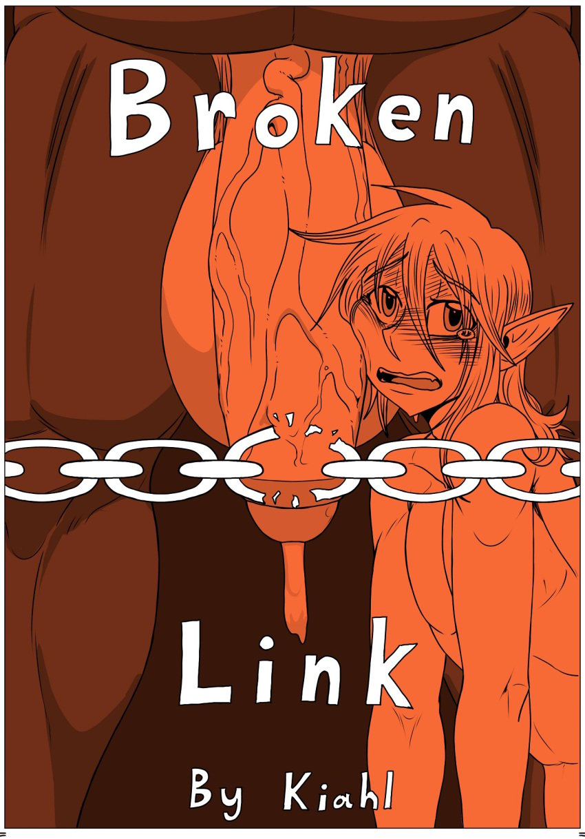 androgynous big_dom_small_sub big_penis comic comic_page gay huge_cock kiahl link link_(breath_of_the_wild) lobsterkiahl male self_upload size_difference the_legend_of_zelda yaoi yiga yiga_clan