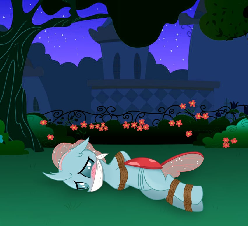 bound_and_gagged damsel_in_distress kidnap kidnapped kidnapping my_little_pony ocellus_(mlp) tied_up