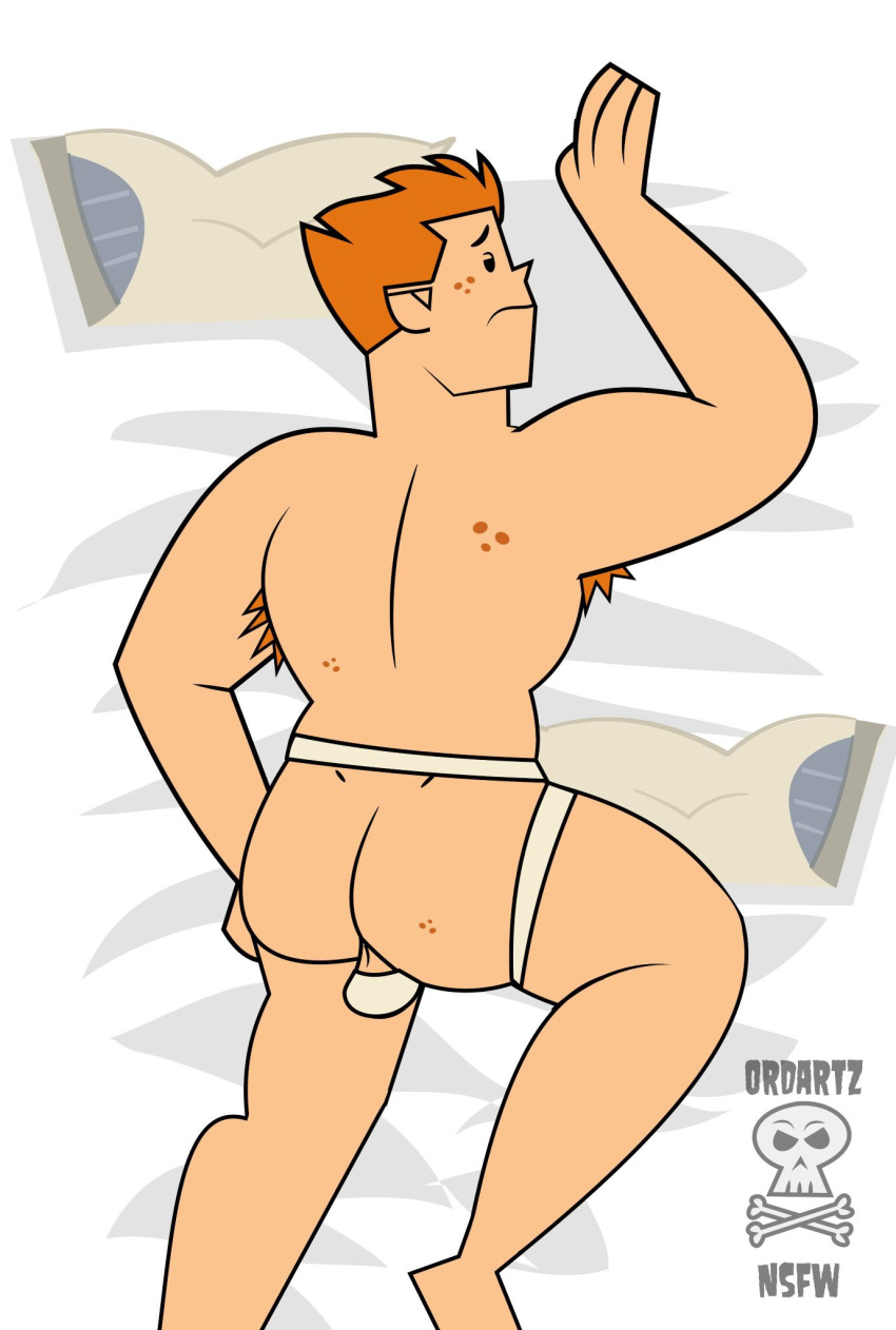 1boy 2022 armpit_hair ass_focus big_ass cartoon_network color colored digital_art digital_drawing_(artwork) digital_media_(artwork) freckles freckles_on_ass freckles_on_back freckles_on_face fresh_tv gay male male_focus male_only mr._ordz rodney_(tdi) solo solo_focus solo_male total_drama:_pahkitew_island total_drama_island