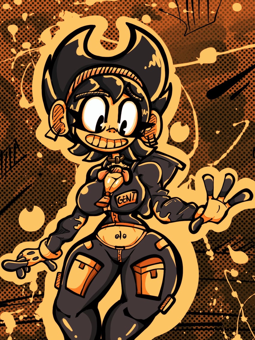 bendy bendy_and_the_dark_revival bendy_and_the_ink_machine bendy_fem bendy_the_dancing_demon ink_demon mthc181 tomboy