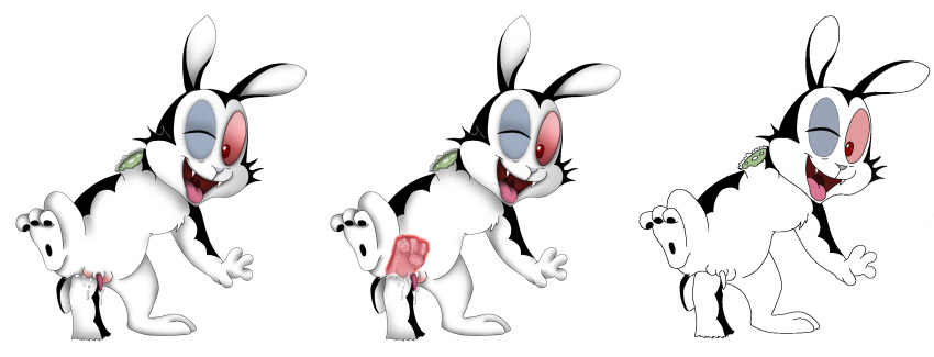 amegared amputee anal anal_fisting balls bunn bunnicula bunnicula_(series) cum erection fisting hi_res internal lagomorph limb male mammal mizzyam nude penis rabbit sketch solo vampire