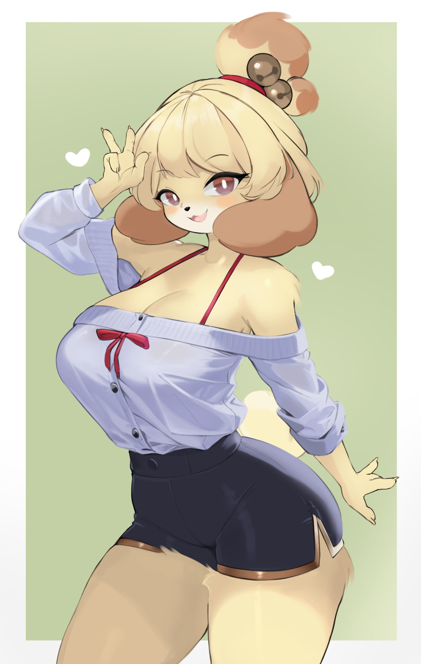 Isabelle (Animal Crossing) Rule 34 Image
