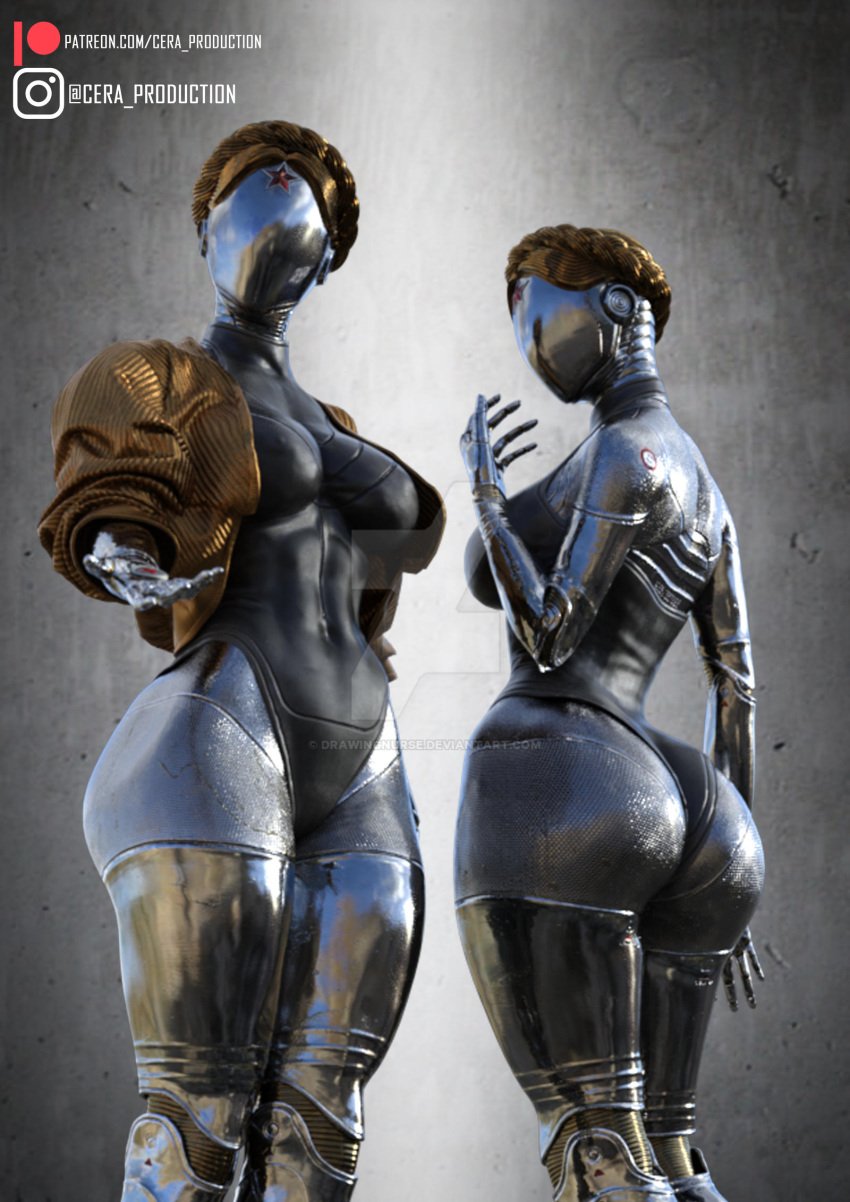 2girls 3d android android_girl athletic athletic_female atomic_heart ballerina big_breasts big_thighs breasts bust busty cera_production cleavage curvaceous curvy curvy_figure digital_media_(artwork) faceless faceless_character faceless_female female female_focus fit fit_female focus_entertainment gynoid hips hourglass_figure huge_ass huge_breasts humanoid large_breasts left_(atomic_heart) legs mature mature_female metallic_body mundfish right_(atomic_heart) robot robot_girl robot_humanoid russian soviet soviet_union the_twins_(atomic_heart) thick thick_ass thick_hips thick_legs thick_thighs thighs top_heavy twins upper_body voluptuous waist watermark wide_hips yuri