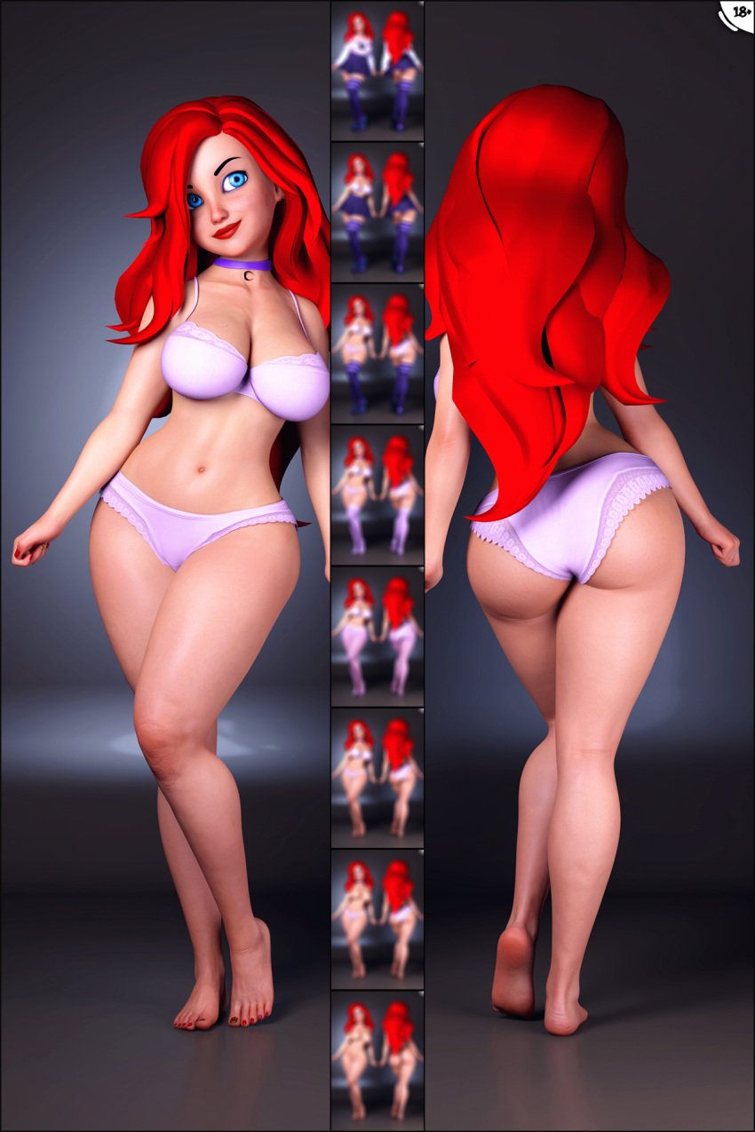 1girls 3d ariel ass athletic athletic_female big_ass big_breasts blue_eyes breasts busty butt choker cleavage curvy_female dat_ass disney disney_princess eyebrows eyelashes eyes female female_focus female_only fit fit_female ginger hair high_hips hips hourglass_figure huge_breasts humanoid large_breasts legs light-skinned_female light_skin lips long_hair pale-skinned_female petite princess red_hair red_lipstick redhead royalty the_little_mermaid thick thick_hips thick_legs thick_thighs thighs top_heavy upper_body urqqurqq voluptuous waist wide_hips