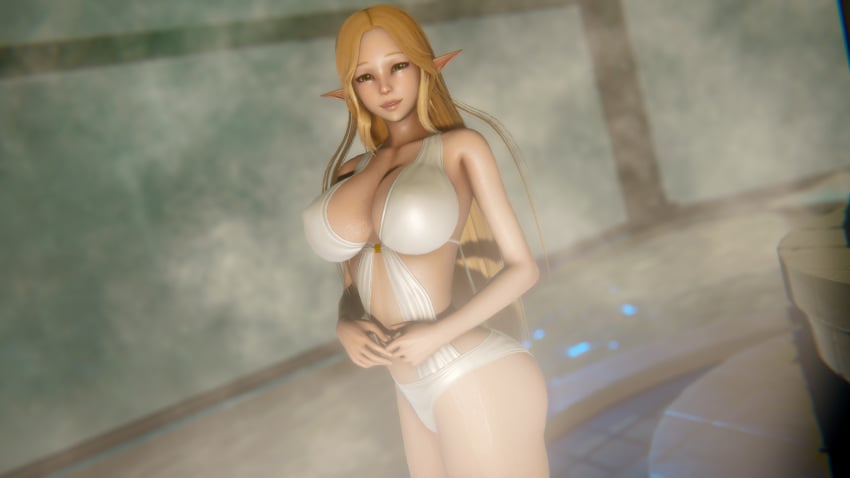 1girls 3d 3d_girl 3d_model bath bathing bathroom bathtub big_ass big_breasts bikini bikini_bottom bikini_top breasts brown_hair butt_grab celestine_lucross celestine_lucullus cgi cgi_girl green_eyes hips honey_select honey_select_2 kuroinu kuroinu_kedakaki_seijo_wa_hakudaku_ni_somaru kuroinu_~kedakaki_seijo_wa_hakudaku_ni_somaru~ long_hair paradise pool relax relaxation relaxed relaxing se_viene_corp_(artist) spa steam steaming_body steamy studio_neo studio_neo_2 swimsuit tall tall_female tall_girl uncensored waterfall