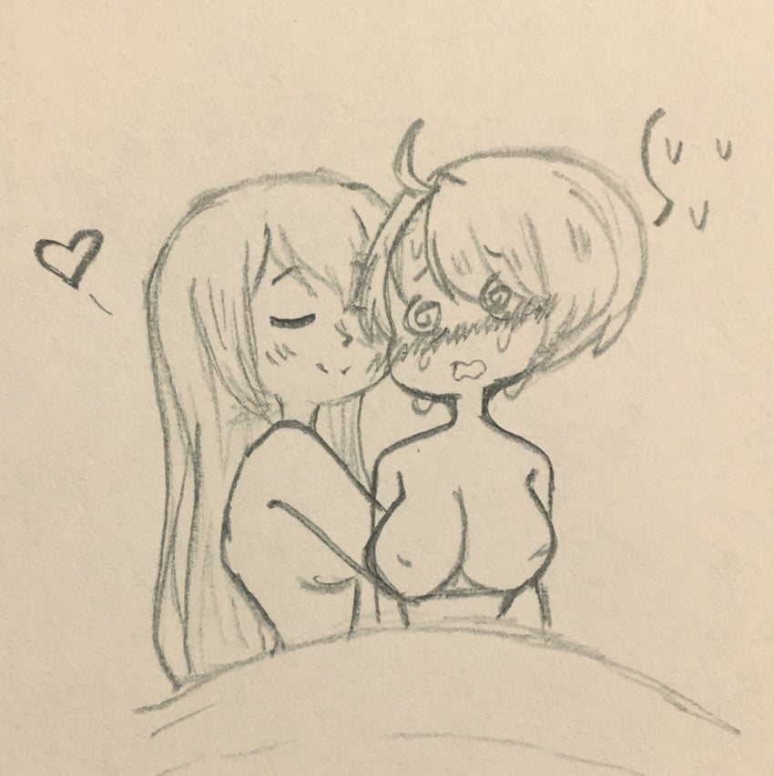 2girls after_orgasm after_sex america america_(hetalia) axis_powers_hetalia bed big_breasts blush blush_lines blushing countryhumans countryhumans_girl cuddling female female_only flawsy happy heart hetalia humanized lesbian lesbian_couple lesbians long_hair naked naked_female nude nude_female nyo!america nyotalia post_orgasm post_sex short_hair sketch under_blanket under_covers under_sheets united_states_of_america_(countryhumans) vietnam vietnam_(countryhumans) vietnam_(hetalia) vietnamese wholesome yuri