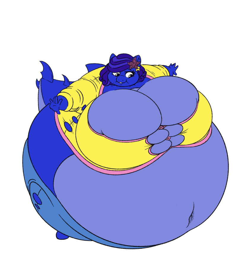 big_breasts blueberry_inflation breasts frisk_lk inflation spherical_inflation thick_thighs wide_hips