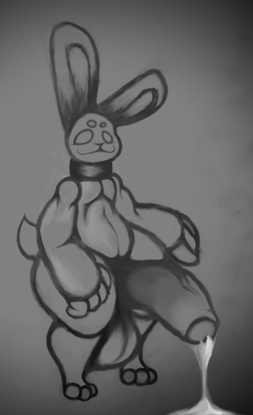 absurd_res anthro balls big_balls big_penis genitals hi_res huge_balls huge_cock male paintedpikachu penis solo