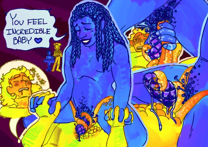 Blue (Deltarune) Rule 34 Image