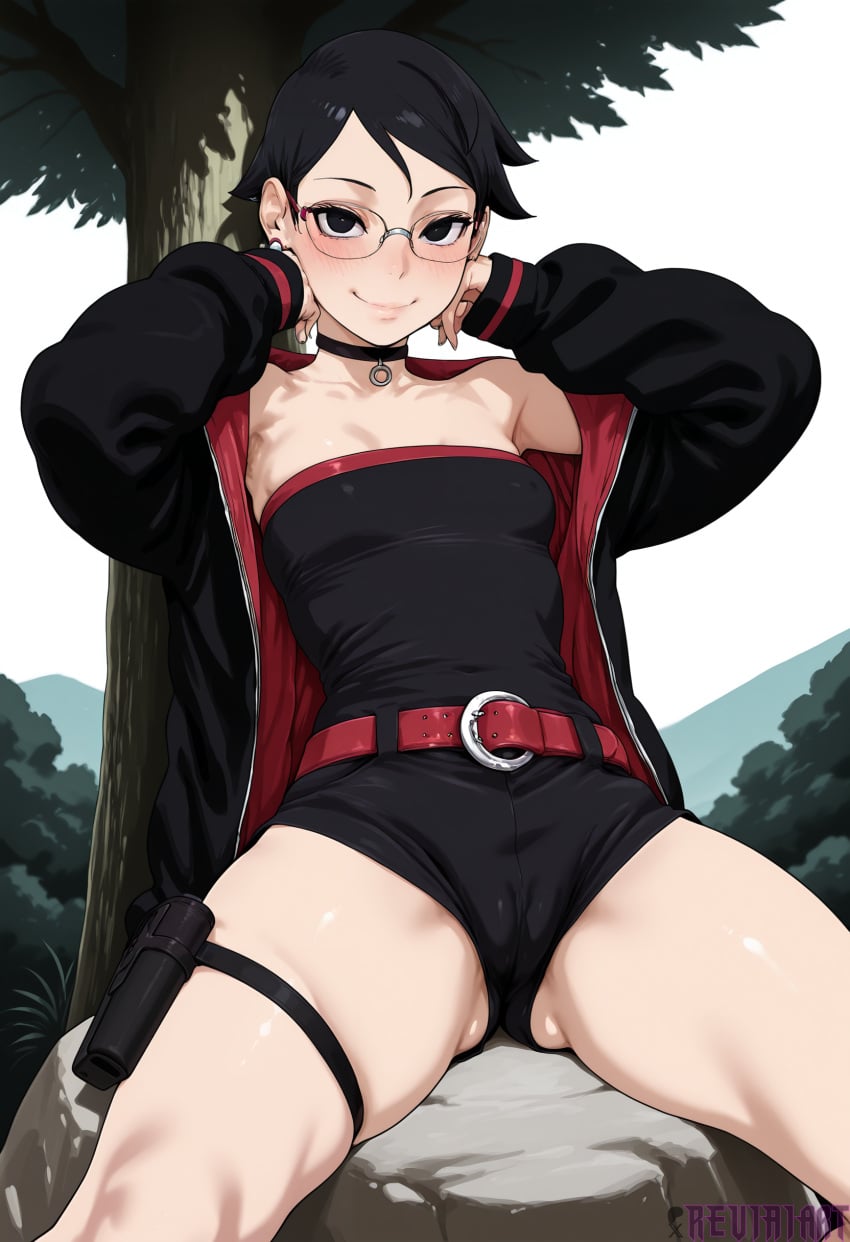 Sarada Uchiha (Boruto: Naruto Next Generations) Rule 34 Image
