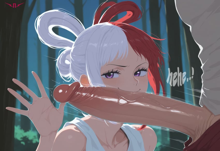 1boy 1girl 1girls ai_generated cheating close_up closed_mouth cuckold cuckold_pov father_and_daughter female huge_cock huge_penis incest looking_at_viewer male netorare ntrkage one_piece penis penis_on_face penis_out shanks smile smiling_at_viewer smug smug_smile uta_(one_piece) veiny_penis waving waving_at_viewer