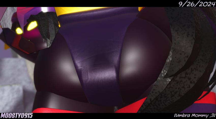 1girls 2024 3d armor armored armored_boots armored_female armored_gloves armored_leotard ass ass_focus big_ass black_hair black_skin blush close_up clothed clothed_female commission crown discord_tag english_text female female_focus female_only hand_on_hip hand_over_mouth leotard letterbox letterboxed long_hair moosty outdoors purple_armor purple_clothing purple_leotard roblox roblox_game robloxian solo standing text the_umbra tower_defense_simulator twintails yellow_eyes