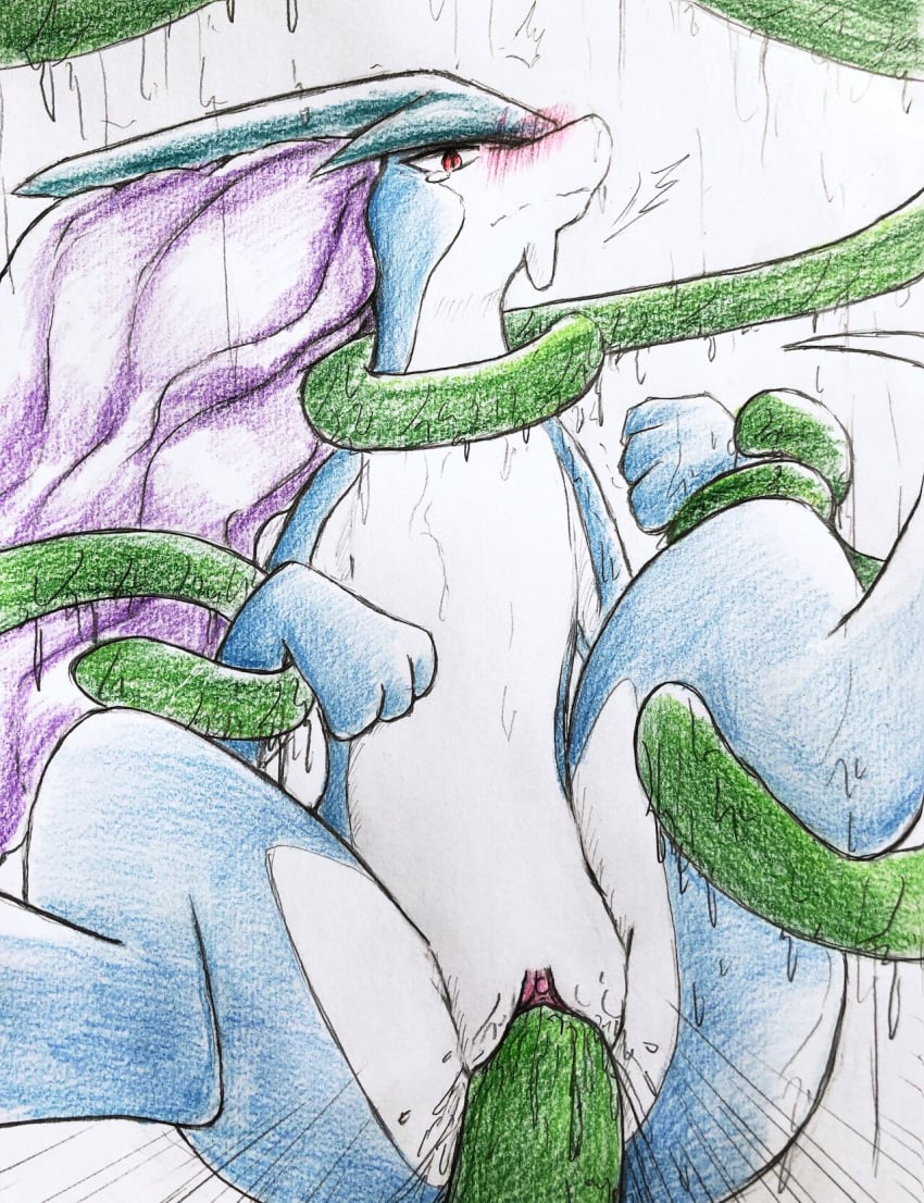 eiroru feral legendary_pokemon pokemon pokemon_(species) suicune tentacle