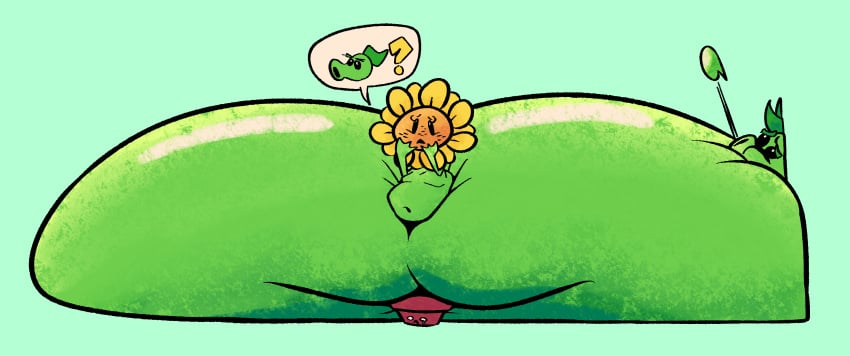 belly belly_expansion big_belly crushed crushed_by_ass crushing fat fat_fetish female fetish flower flower-pot_(pvz) flower_girl flower_pot octoguy45 overweight overweight_female peashooter peashooter_(pvz) plant plant_girl plants_vs_zombies popcap_games pot pvz squish stomach sunflower sunflower_(pvz) thick_ass thick_thighs thighs