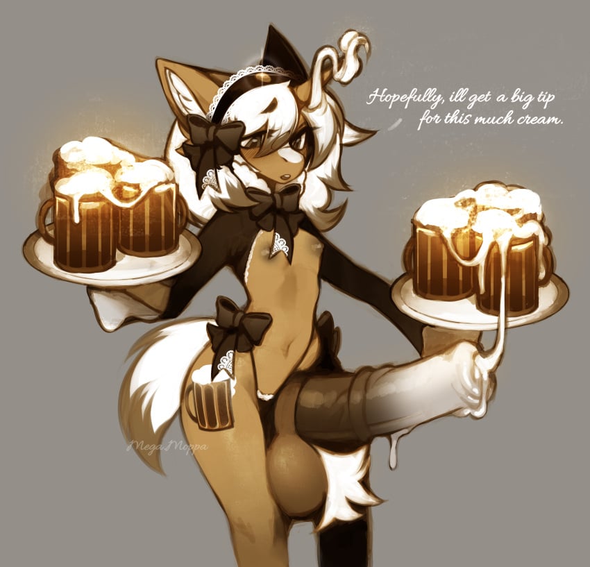 absurd_res alcohol anthro beer beverage big_penis cream_(disambiguation) equid equine fan_character futanari
 genitals hi_res horse huge_cock hyper hyper_genitalia hyper_penis mammal mega_moppa penis pony solo