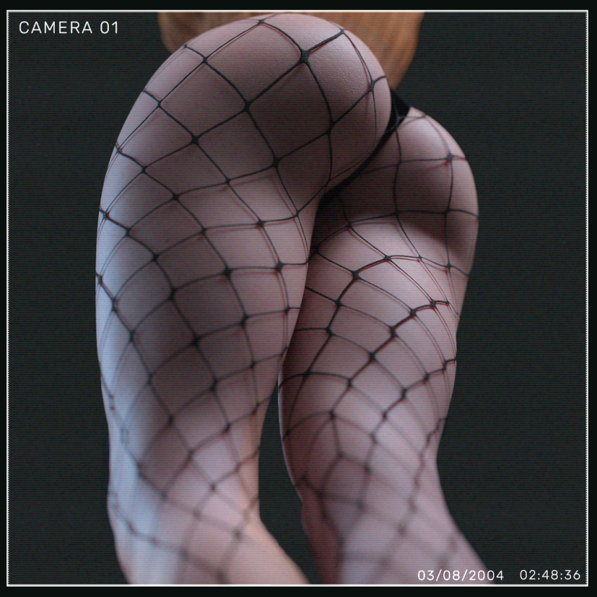 3d ashley_graham ashley_graham_(ella_freya) ass_focus below_view camera low-angle_view maxsterbrge resident_evil resident_evil_4 resident_evil_4_remake thick_thighs thighs