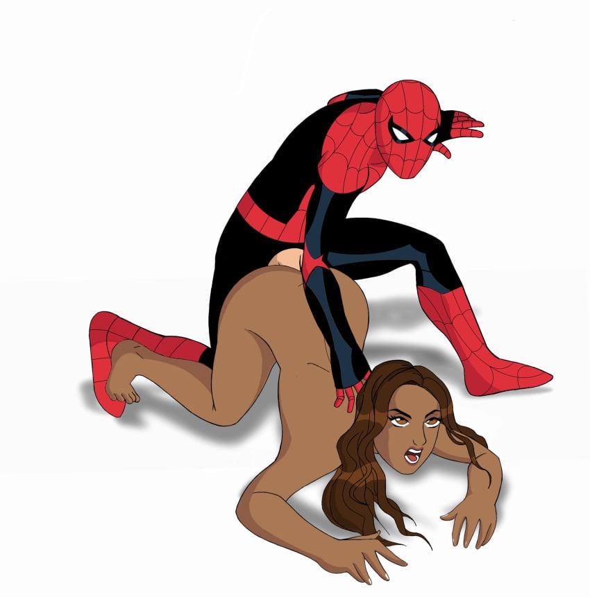 1boy 1girls clothed_male_nude_female dark-skinned_female dark_skin female human human_only light-skinned_male light_skin male marvel marvel_cinematic_universe michelle_jones peter_parker ruthless_revolt spider-man spider-man:_far_from_home spider-man_(series) straight zendaya