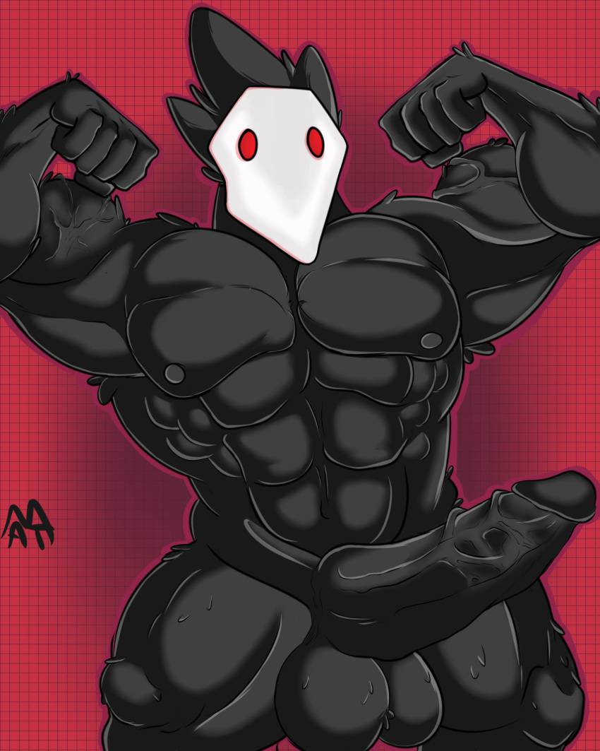 abs absurd_res anthro areola athan_the_monster avian balls bara barazoku biceps big_balls big_muscles big_penis biped deltarune flexing_bicep flexing_both_biceps genitals hi_res huge_cock huge_muscles male male_focus male_only muscle muscles muscular muscular_anthro muscular_male nipples nude pecs penis presenting presenting_penis simple_background solo solo_male swatchling triceps undertale_(series) vein veiny_muscles veiny_penis