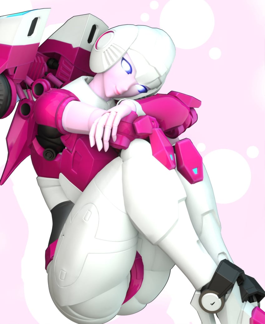 1girls 3d 3d_(artwork) arcee arcee_(g1) autobot built-in_high_heels curvy cybertronian female female_autobots female_only gynoid gynomorph hasbro heeled_feet high_heels hourglass_figure humanoid multicolored_body pose posing simple_background slim_waist solo thick_thighs transformers transformers_g1 trawert white_background