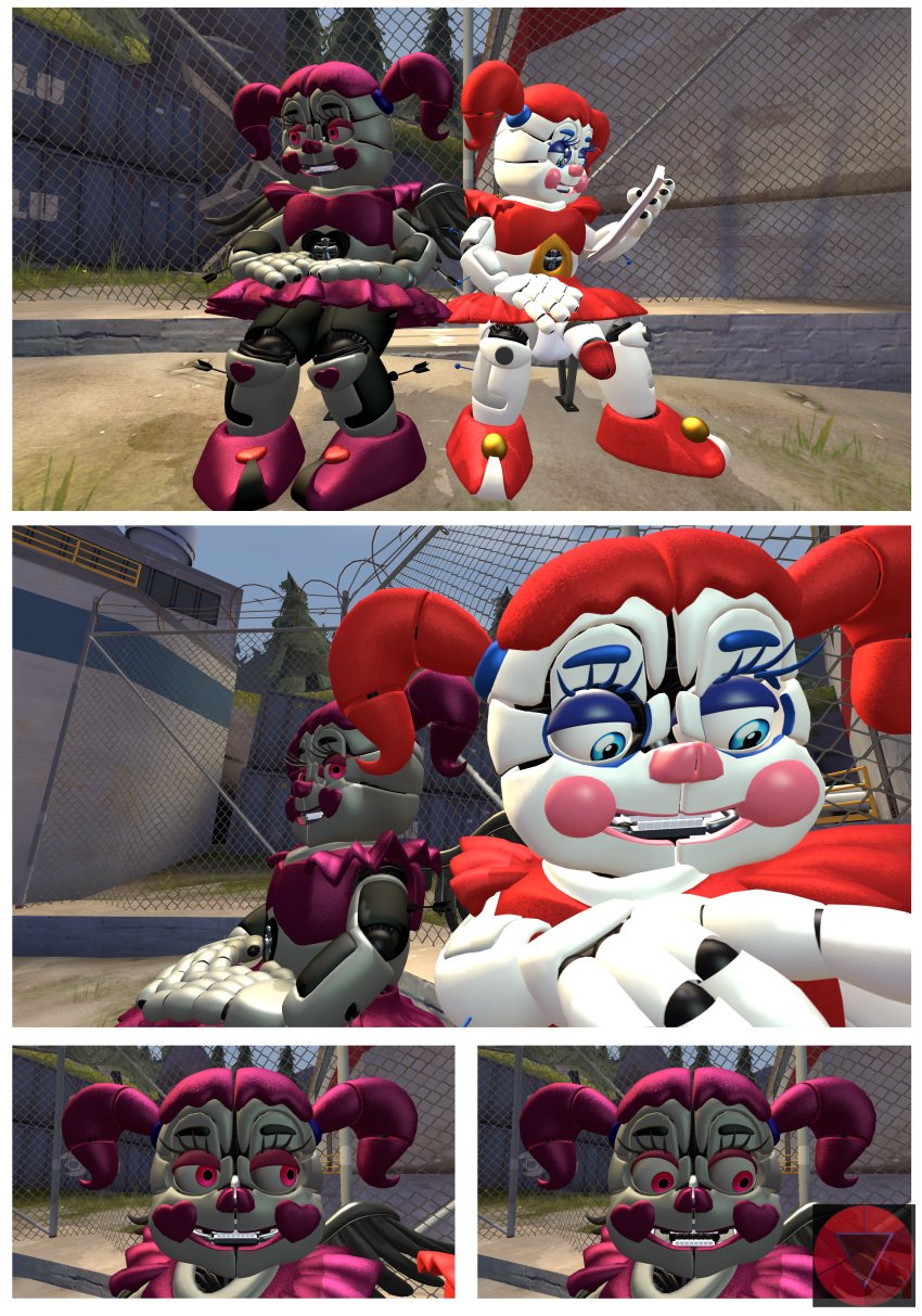 3d 3d_(artwork) baby_(fnafsl) circus_baby circus_baby_(fnaf) circus_baby_(original) comic firenutter five_nights_at_freddy's five_nights_at_freddy's:_sister_location full_color futanari heartsick_baby_(fnaf) scottgames sister_location