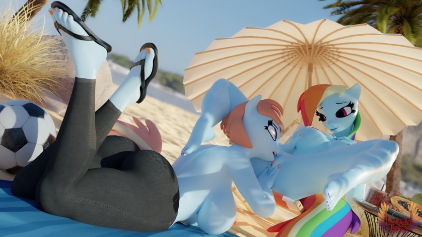 3d_(artwork) absurd_res anthro anthrofied ass beach big_breasts breasts clothed clothing cunnilingus daughter digital_media_(artwork) duo equid equine female female/female friendship_is_magic genitals hasbro hi_res incest large_breasts loveslove mammal medium_breasts mild mother mother_and_child mother_and_daughter my_little_pony oral parent parent_and_child pussy rainbow_dash_(mlp) sand sandals sex spread_legs spreading topless vaginal_penetration windy_whistles_(mlp) yuri