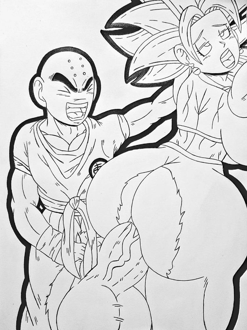 1boy 1girls alternate_ass_size anal anal_sex ass big_ass big_penis dragon_ball dragon_ball_super fabriciofsqx female_saiyan fusion huge_ass kafla kefla krillin kuririn large_ass large_penis larger_female legendary_super_saiyan monster_cock muscular muscular_female muscular_male potara_earrings saiyan sex size_difference smaller_male straight super_saiyan super_saiyan_2 universe_6 universe_6_girls universe_6_saiyan/universe_7_human