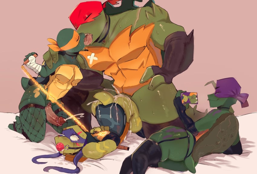 ahegao ball_gag being_recorded cum cum_in_ass cum_inside cum_on_body cum_on_face donatello donatello_(tmnt) donnie donny foursome gay gay_anal gay_domination gay_sex incest leo leonardo leonardo_(rise_of_the_tmnt) leonardo_(tmnt) male_only michelangelo michelangelo_(tmnt) nickelodeon nsfw piesinful raph raphael_(tmnt) rise_of_the_teenage_mutant_ninja_turtles rise_of_the_teenage_mutant_ninja_turtles:_the_movie sinful_pie teenage_mutant_ninja_turtles tmnt yaoi