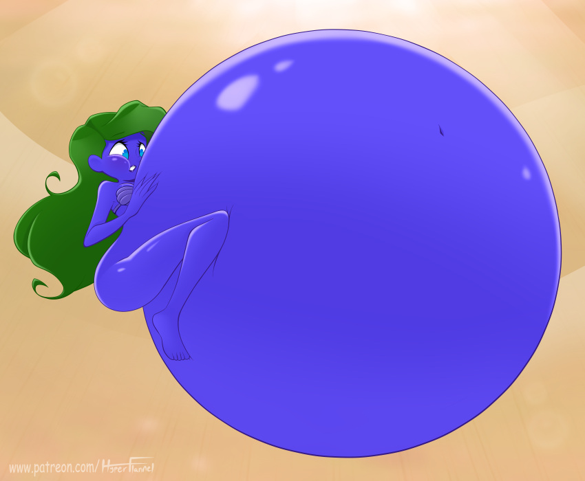 ariel belly_expansion belly_inflation big_belly blueberry_girl blueberry_inflation disney disney_princess expansion huge_belly hyper hyper_belly hyperflannel inflation massive_belly red_hair red_hair the_little_mermaid transformation