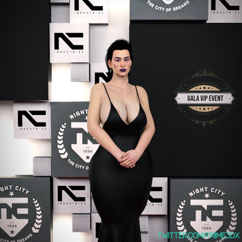Elizabeth Peralez (Cyberpunk 2077) Rule 34 Image
