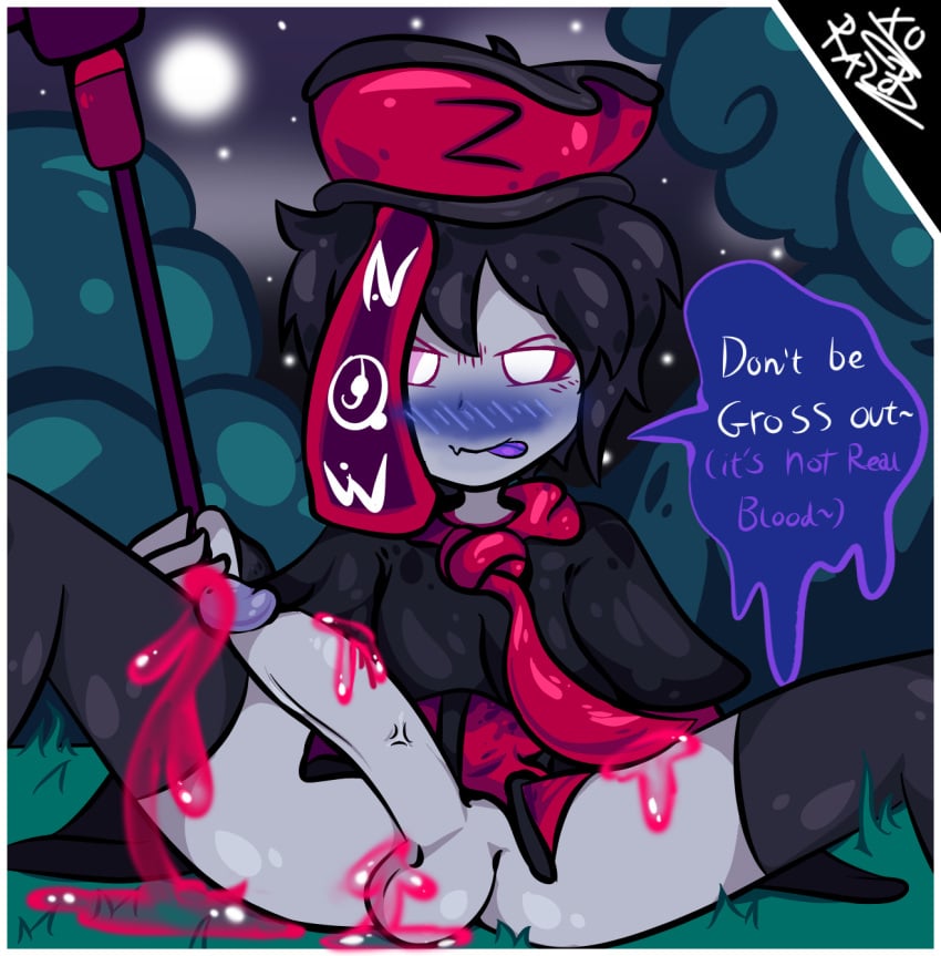 after_sex colored_cum cum cute high_socks huge_cock jiangshi male_only naughty_face noble_series original_character razor_xo red_cum showing_off sitting sticking_out_tongue taker_pov undead zom_zhou