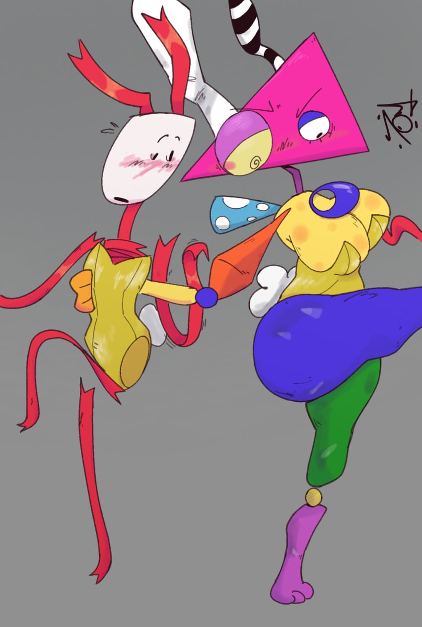 Gangle (The Amazing Digital Circus) Rule 34 Image