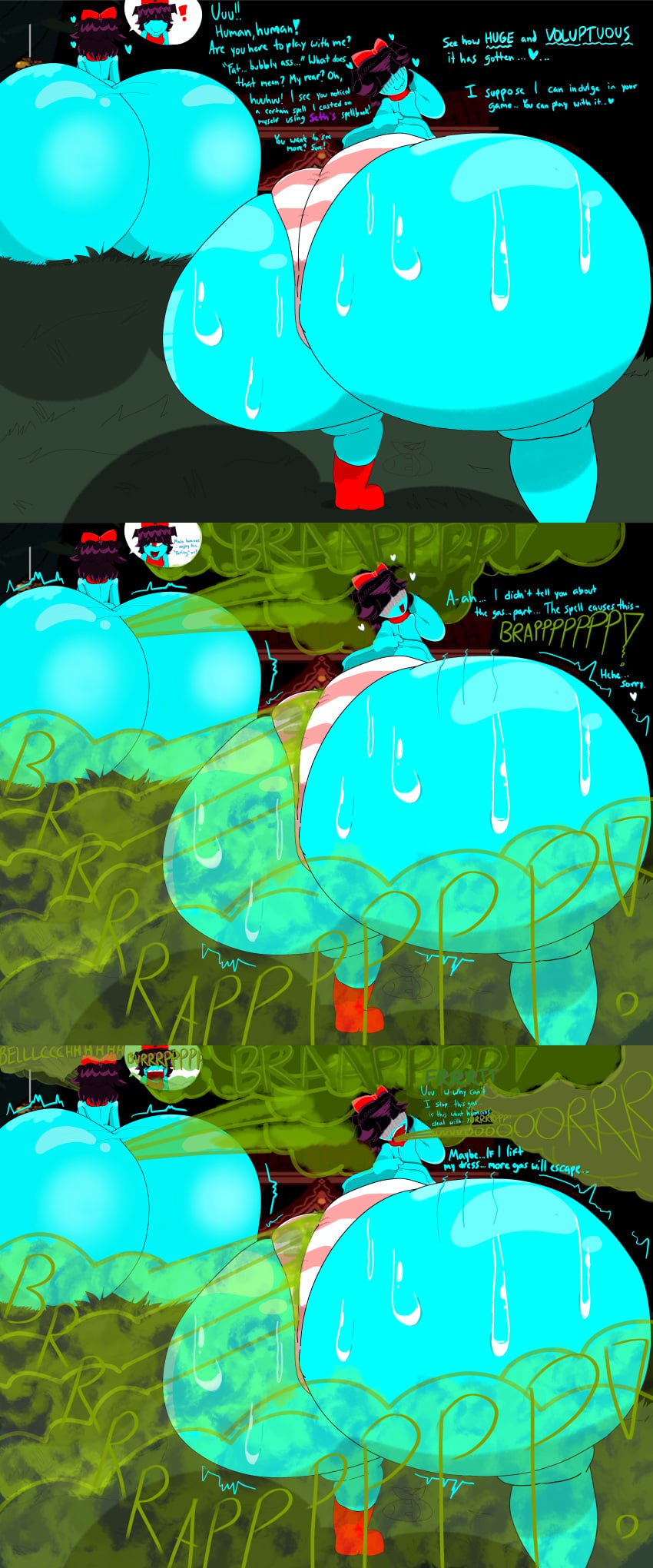 Aqua (Deltarune) Rule 34 Image