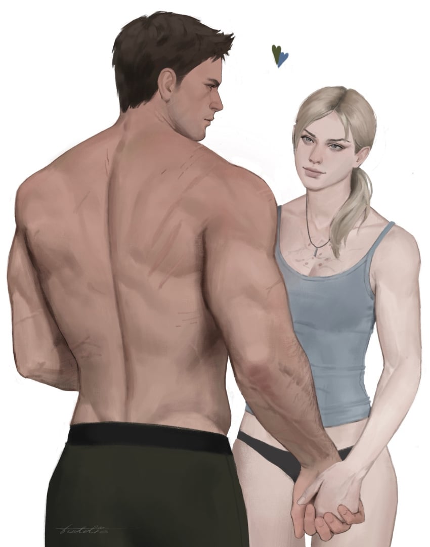 Jill Valentine (Blonde) Rule 34 Image
