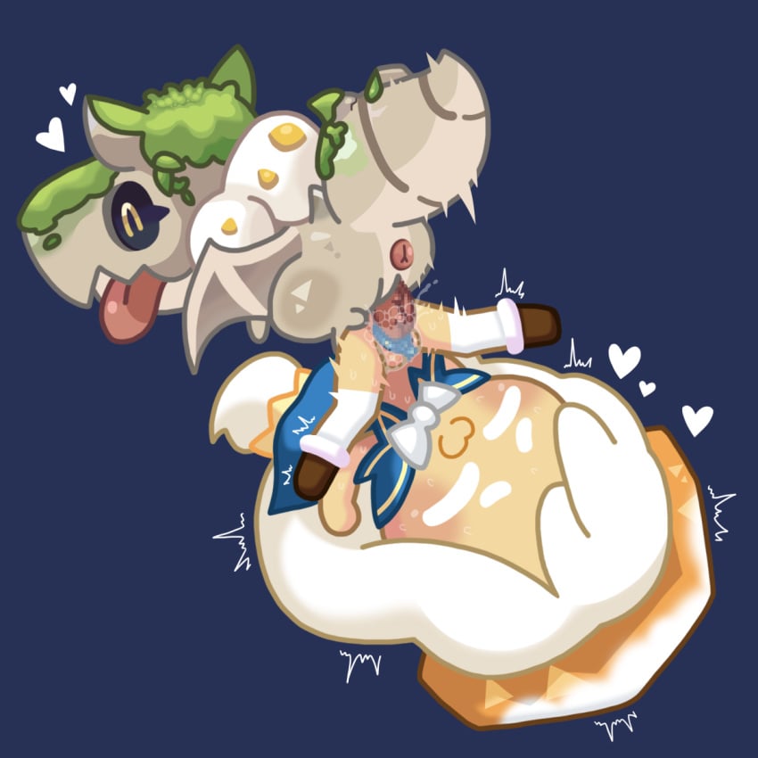 1girls cookie_run cream_puff_cookie lorennsfw tagme tagme_(artist) white_hair