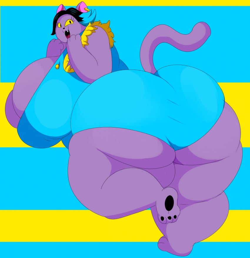 1girls 2d anthro bbw big_ass big_breasts big_butt catty_(undertale) chubby chubby_female color cute denizen1414 digital_art digital_drawing_(artwork) digital_media_(artwork) fat_ass fat_butt feline feline_humanoid female furry hi_res huge_ass huge_breasts huge_butt huge_thighs large_ass large_breasts overweight solo tagme thick_ass thick_thighs undertale undertale_(series) wide_ass