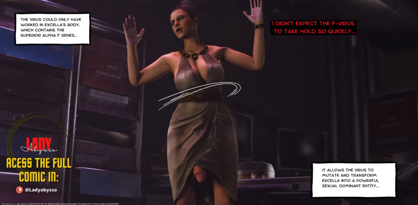 3d big_penis comic comic_page corruption desiresfm domination excella_gionne futa_on_female futa_only futanari jill_valentine jill_valentine_(sasha_zotova) ladyabysso mind_break resident_evil resident_evil_5