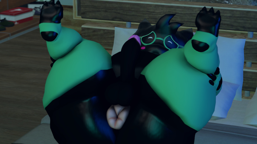 1boy 3d anthro anthro_male anthro_only anus balls big_butt caprine chubby deltarune embarrased furry furry_male furry_only goat humanoid humanoid_male humanoid_only male male_focus male_only mammal mammal_humanoid monster mrrainbow overweight penis puffy_anus ralsei ralsei_with_black_fur solo solo_male source_filmmaker tagme thighhighs undertale_(series)