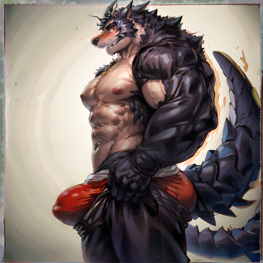 ai_generated aimenlover anthro bara gay males_only muscular stable_diffusion tagme